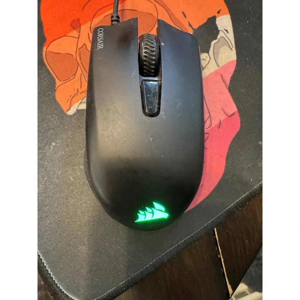Corsair Harpoon RGB Wired Gaming Mouse‎ 6000 DPI Optical Sensor Black Tested